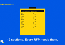 How to write a software development RFP, with the actual 12-section template